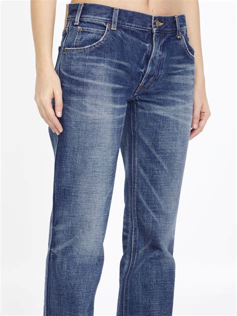 celine pearl jeans|celine denim.